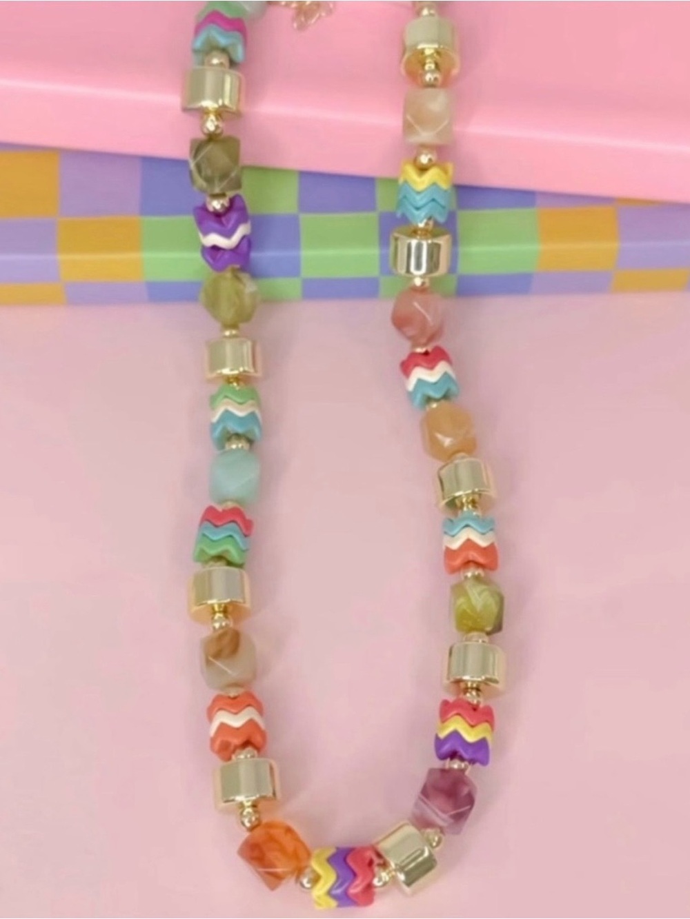 new Electric Chic Gold Necklace by Treasure Jewels